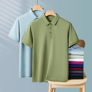 Camisetas de punto para hombre, proveedor OEM, camiseta de manga corta de algodón puro, ajuste cómodo, tela transpirable con logotipo personalizado - Product Image 1