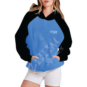 Sweat à capuche surdimensionné à la mode pour femmes avec doublure à logo avant Sweat à manches longues pour l'hiver et l'automne - Product Image 2