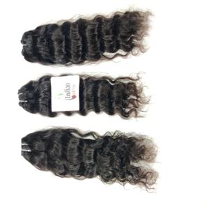 ผมแท้จากอินเดียแบบเวฟธรรมชาติ  ไม่ผ่านการแปรรูป  ไม่ได้ผ่านการฟอกสี  ผมมนุษย์แท้จากวัดในอินเดีย  แบบ Double Weft  ไม่ได้ผ่านการใช้สารเคมี  แบบ Virgin Loose Wave - Product Image 3