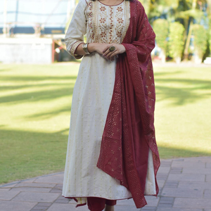 La colección de dupatta de diseñador más esperada con Kurti Plazzo sharara y conjunto de pantalón 3 piezas Traje de calidad premium para mujer - Product Image 1