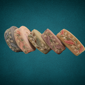 Adorno de encaje de tul bordado Floral colorido Sexy elegante para ropa Textiles para el hogar manualidades DIY bodas sombrero/Decoraciones para zapatos - Product Image 2