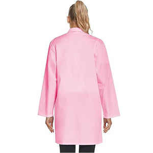 Bata de laboratorio profesional para Mujeres Hombres Bata de laboratorio de hospital unisex de manga larga - Product Image 4