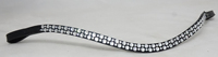 Fronture en cuir Diamante pour cheval - Haute qualité, confortable, couleur et logo personnalisables