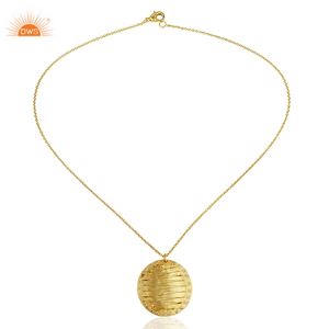 โบราณเนื้อบน CZ แฟชั่นสร้อยคอจี้ทองเหลืองคอลเลกชันเครื่องประดับสําหรับโอกาสพิเศษ Demi Fine ผู้ผลิตเครื่องประดับ - Product Image 2