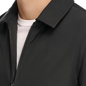 Veste en tissu souple résistante à l'eau et respirante avec fermeture à glissière centrale avant imprimée de logo - Product Image 6