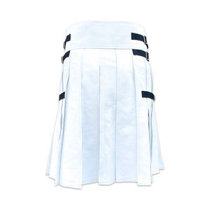 Best Selling Comfortable Regular Length Leather Kilts For Sale New Fashionable Latest Collection Leather Kilt - Product Image 2