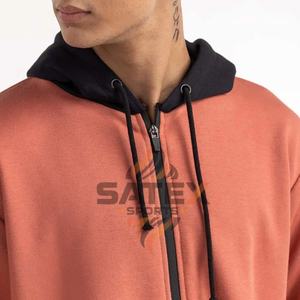 Nouveaux sweats à capuche décontractés pour hommes en coton mélangé pour l'hiver, couleur personnalisée, sweats à capuche décontractés à fermeture éclair, vêtements tendance, sweats à capuche ajustés - Product Image 5