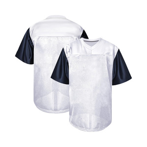 Camiseta de Fútbol Personalizable 100% Poliéster de Secado Rápido, Popular Camiseta de Fútbol con Logotipo Frontal, Servicio OEM Disponible - Product Image 1