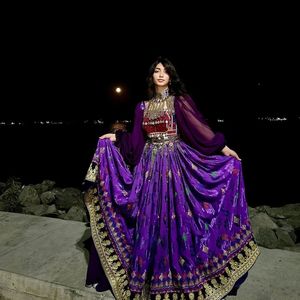 Robe kuchi vintage ethnique tribal, robe de soirée traditionnelle afghane/pakistanaise Kuchi Kochi 4000 - Product Image 6