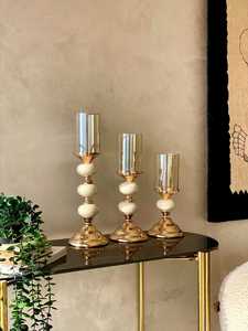 Metal Candle Stand with Candlestick Holder for Home Decor - Product Image 1