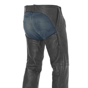 Chaps en cuir de haute qualité, imperméables, coupe-vent, pour l'hiver, avec vestes de moto en polyester légères, fabriquées en usine. - Product Image 4