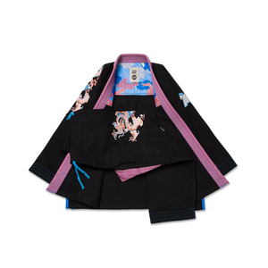 Kimono de Jiu-Jitsu BJJ de Alta Calidad, 100% Algodón, Color Negro, Unisex, Nuevo, Uniforme Shoyorol GI, Logotipo Personalizado, Artes Marciales - Product Image 3