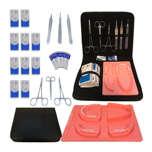 Kit de entrenamiento de sutura Dental profesional, modelo de práctica de sutura, almohadilla de entrenamiento, tijeras de aguja, Kit de herramientas - Product Image 2