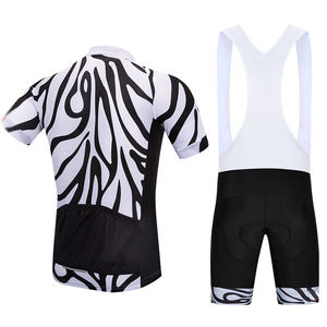 Ensemble de maillot de cyclisme personnalisé léger, vêtements de vélo de montagne d'été, uniforme sublimé - Product Image 4
