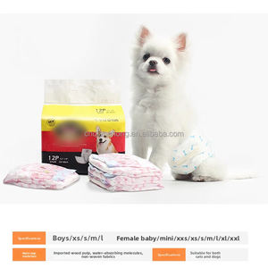 Pañales Desechables para Mascotas Sólidos y Ecológicos de Alta Absorbencia, Pañales Desechables para Perros <span class=keywords><strong>Dono</strong></span> Súper Absorbentes a Prueba de Fugas - Product Image 2
