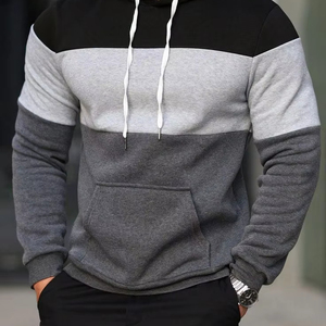 <b>Men</b> Winter Solid Casual Hoodies 100% Cotton Custom Logo & Design High Quality <b>Pullover</b> - Product Image 1