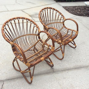 Chaise en rotin de haute qualité avec coussin de siège pour la maison, le bureau, la chambre à coucher, l'hôtel, le salon, meubles provenant d'une usine au Vietnam - Product Image 2