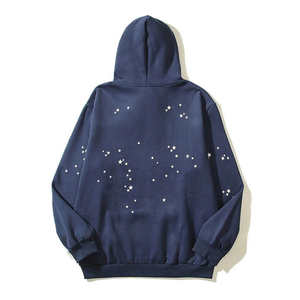 Sudadera con Capucha para Hombre, Estilo 2026, 100% Algodón, Felpa Premium, Lisa, al por Mayor, con Logotipo Personalizado - Product Image 3