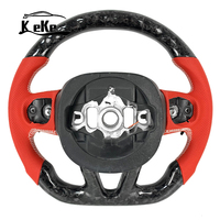 Volant en fibre de carbone forgé avec écran LED pour Dodge Charger Challenger Durango SRT Hellcat 2015+