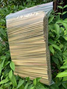 Produit écologique 2025 Pailles à boire pour thé à bulles Paille biodégradable jetable écologique Paille en fibre de bambou - Product Image 5