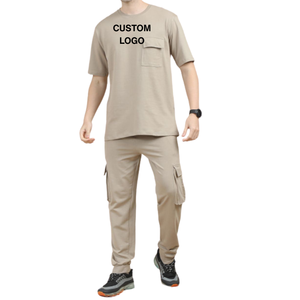 Velours côtelé de luxe pour hommes taille moyenne deux pièces en coton de qualité supérieure doux respirant tenue décontractée fabricant OEM pour les commandes en gros - Product Image 6