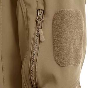 Veste Softshell pour homme de haute qualité fabriquée professionnellement, style fermeture éclair, veste Softshell pour homme, service personnalisé OEM - Product Image 3