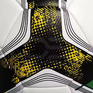 Balón de fútbol de PU de tacto suave para juego en interiores y exteriores adecuado para todos los grupos de edad Balón de fútbol impreso personalizado - Product Image 5