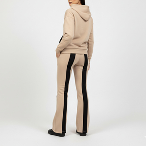 Conjunto Deportivo de Dos Piezas para Mujer, Chaqueta con Capucha y Cierre Completo, Terciopelo, Transpirable, Invierno, con Logotipo Personalizado, Excelente Calidad - Product Image 2