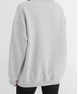 Sudadera de Cuello Redondo de Moda, 100% Algodón, Corte Regular, Felpa, Impermeable, Ecológica, Sudadera con Capucha de Invierno para Calle - Product Image 2