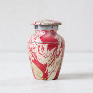 Nouveau design urne de crémation en métal petit jeton urnes pour cendres prix de gros fournitures funéraires pour occasions commémoratives stockage de bébé - Product Image 3