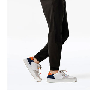 Vente en gros de pantalons de survêtement ajustés de couleur unie pantalons en polaire empilés en éponge française pantalons de survêtement pour hommes pantalons de jogging pour hommes - Product Image 5