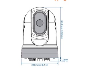กล้องวงจรปิด M364 PTZ Thermal IP พร้อมเซ็นเซอร์ CMOS มองเห็นในเวลากลางคืน กันน้ำ IP65 รับประกัน 1 ปี เหมาะสำหรับใช้งานทางทะเล ราคาสุดคุ้ม - Product Image 2