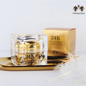 ครีมบำรุงผิวหน้า ANJO 24K โกลด์ สเนล ลักชัวรี่ ครีม สูตรเกาหลี OBM บำรุงผิวชุ่มชื้นด้วย PDRN คอลลาเจน ปกป้องผิวจากแสงแดด บำรุงผิวด้วยน้ำมัน ใช้ได้ทุกวัน - Product Image 2