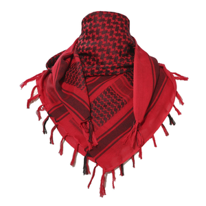 Bufanda del desierto Shemagh 100% algodón patrón árabe Keffiyeh - Product Image 1