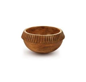 Bol à fruits en bois, finition polie, décoratif de luxe, fait main, décoration de mariage, décoration de cuisine - Product Image 1