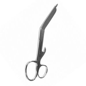 ผ้าพันแผลกรรไกรที่มีที่จับและตะขอ20ซม. ใบมีดยาว7ซม. เครื่องมือผ่าตัดสแตนเลส - Product Image 5