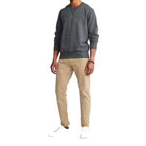 2025 sweat-shirt à manches longues à col rond pour hommes coupe régulière en coton fabriqué pour l'impression numérique d'hiver disponible en vrac - Product Image 3