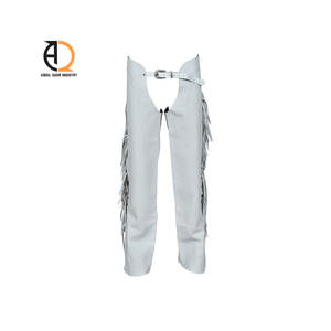 Chaparreras Completas de Cuero Genuino para Montar a Caballo, Estilo Occidental, Cómodas para Motocicleta - Product Image 4