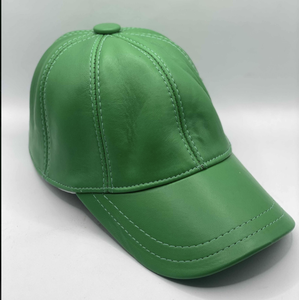 Casquettes de baseball de luxe en gros, couleurs unies classiques, chapeaux en cuir, casquettes à 6 panneaux avec boucle en cuir pour unisexe 2026 - Product Image 4