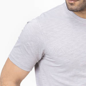 Diseña tu propio logotipo Camiseta para hombre Cuello redondo Camiseta transpirable para hombre Camiseta de calle para hombre - Product Image 6