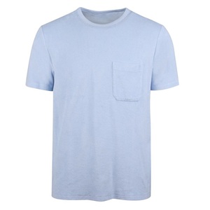 Tendencia de Moda - Camiseta Lisa de Manga Corta, Color Sólido, Impuestos Más Bajos, Hecho en Vietnam - Product Image 3