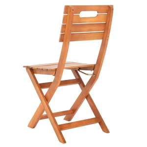 เก้าอี้ไม้พับได้สำหรับรับประทานอาหารสำหรับร้านอาหารงานสวนงานปาร์ตี้คาเฟ่ตั้งแคมป์ - Product Image 4