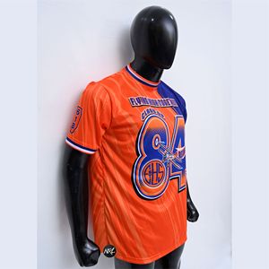 Logo imprimé personnalisé Streetwear haute qualité 100% coton t-shirt unisexe surdimensionné Vintage maille t-shirt pour hommes maillots de football - Product Image 2