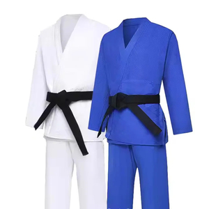 Combinaison de Judo de Haute Qualité Personnalisée Uniformes de Judo en Coton Arts Martiaux Entraînement Vêtements d'Arts Martiaux Logo Personnalisé Vente en Gros Combinaisons de Judo - Product Image 5