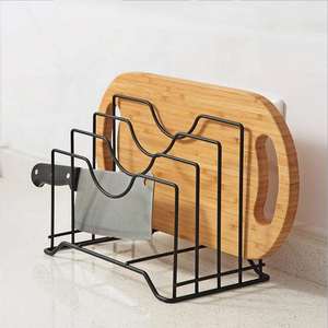 High on Demand Multifunctional Plate <b>Rack</b> Dish <b>Rack</b> Plate Stand Dish Stand Lid Holder <b>Utensil</b> <b>Rack</b> for <b>Kitchen</b> - Product Image 2