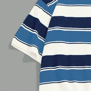 Camiseta de algodón personalizada OEM ODM para hombre, tela transpirable con estampado abullonado, anticontracción, lista para usar, varios tamaños, logotipo personalizado - Product Image 3