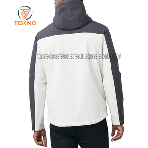 Venta al por mayor de chaqueta personalizada de los hombres táctico de invierno impermeable chaqueta Softshell transpirable de material de poliéster de nylon chaqueta Softshell - Product Image 4