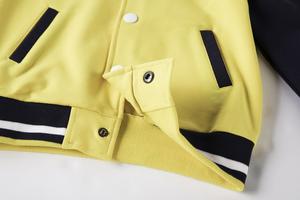 เสื้อแจ็คเก็ตวาร์ซิตี้แบบยูนิเซ็กซ์ของ Maan พิมพ์โลโก้ตามสั่ง สไตล์ลำลอง ผ้าฝ้าย 100% สำหรับเด็กชายและเด็กหญิง ขายส่ง ปี 2026 - Product Image 6