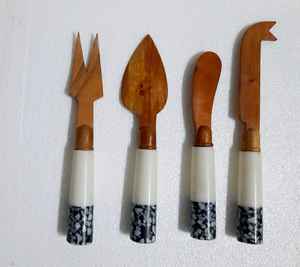 Stainless Steel Metal Handle Bone <b>Knives</b> Fork And Spoon With Bone Handle Cutlery Tableware Restaurant Use Cutlery Set Handmade - Product Image 5