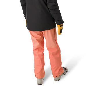 Fabricante OEM, pantalones de esquí impermeables para mujer con ajuste personalizado, Impresión de logotipo de tela a prueba de viento y opciones de etiqueta privada - Product Image 3